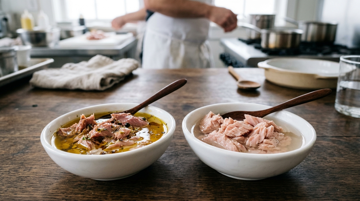 Tuna dalam Minyak Nabati vs Air Garam (Brine): Mana yang Lebih Enak & Gurih?